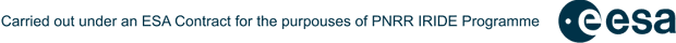 PNRR IRIDE Programme - ESA